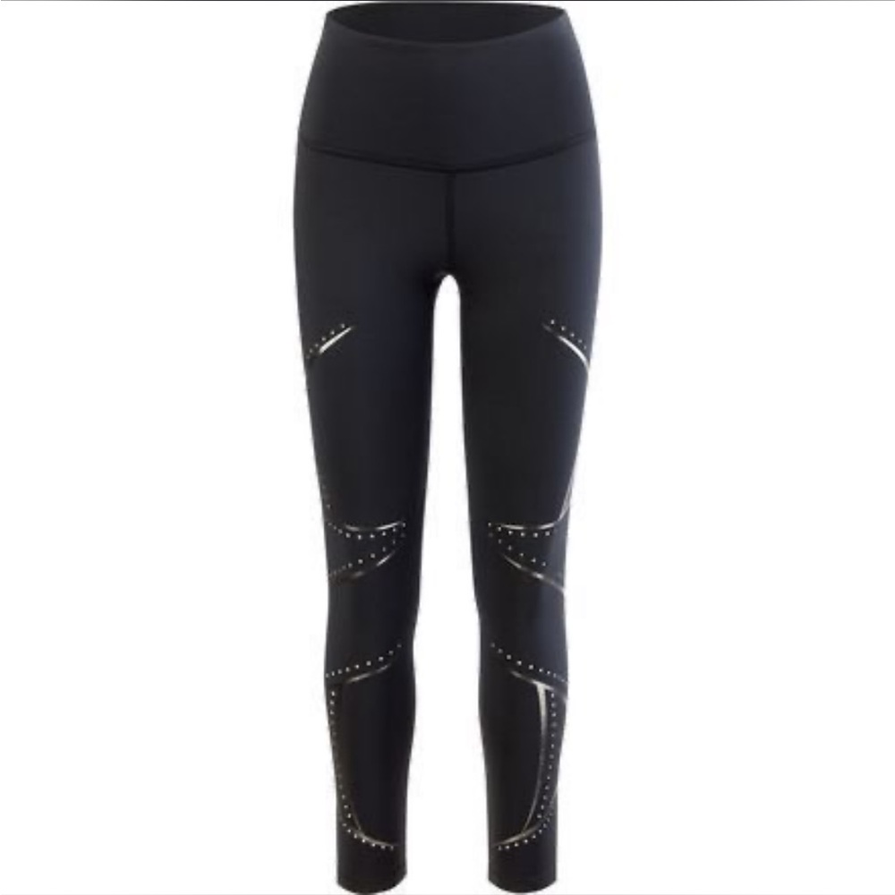 Beyond Yoga Black Studded Leggings